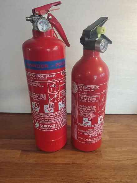 Photo of free Powder fire extinguishers (Burton-in-Kendal LA6) #1
