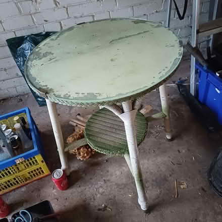 Photo of free Lloyd loom table (home bd161lz) #3