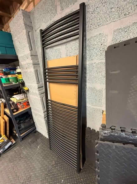 Photo of free New - towel radiator small dent (SN8 Marlborough) #2