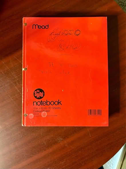 Photo of free Kurt Cobain Journals Hardback (Wetherby LS22) #3