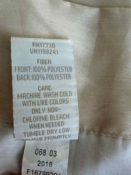 Photo of free 6 x straight curtains and rings (Horningsea CB25) #4
