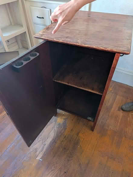 Photo of free Vintage Free-Standing Cabinet (Ball Sq Somerville) #1