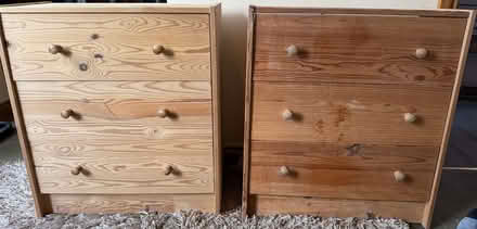 Photo of free x2 pine chest of drawers (Tirril CA10) #1