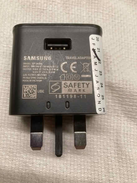 Photo of free PAT tested Samsung charger plug (East Finchley N2) #2