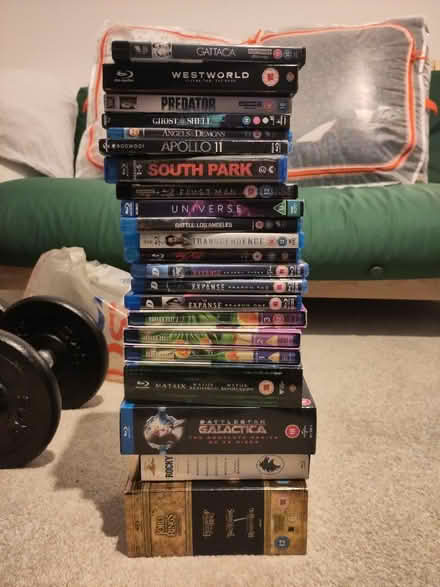 Photo of free Blueray/UltraHD DVD collection (Denny Abbey CB25) #1