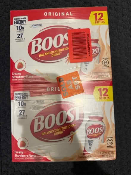 Photo of free Original Boost creamy strawberry (Lexington 02420) #1