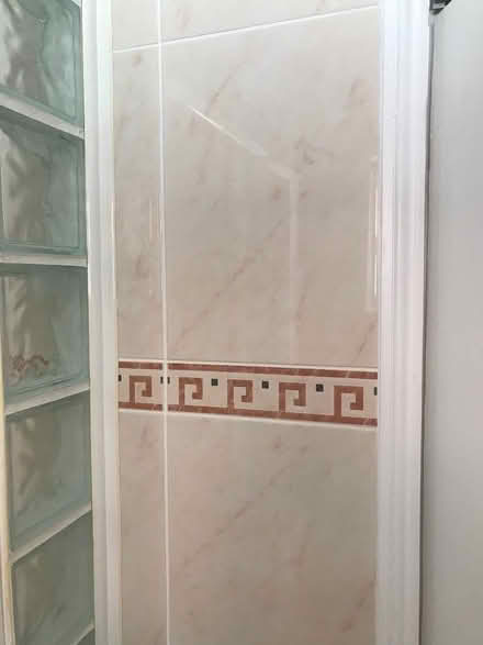Photo of TILES to repair my bathroom - marble effect ceramic (Kingston Vale SW15) #1