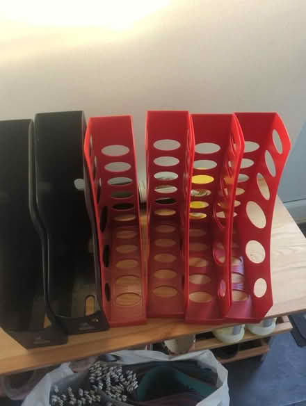 Photo of free A4 upright folder stands (Biddenham MK40) #1