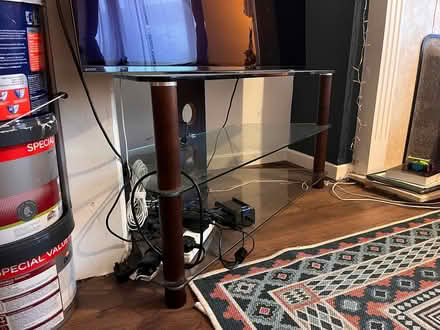 Photo of free Glass TV stand (Littlehampton BN17) #2