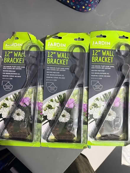 Photo of free 12" Wall brackets (Limeside OL8) #1