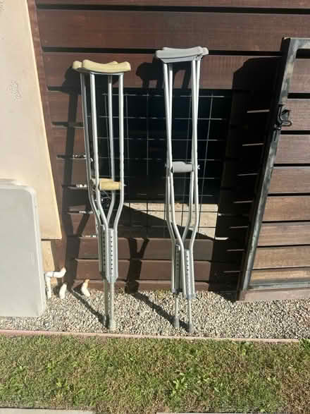 Photo of free 2 sets of crutches (Westchester nr LMU) #1