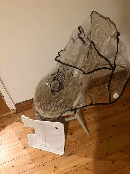 Photo of free Pushchair rain cover and a crib holdall (Bramford IP8) #1