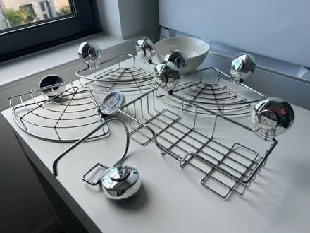 Photo of free Used shower shelves and a bowl (Edinburgh EH8 Roxburgh St.) #1