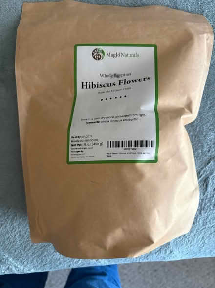 Photo of free 1lb. bag dried hibiscus flowers (Chestnut Point East Condos) #1
