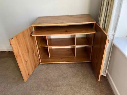 Photo of free Computer cupboard side board (Nr Bridport DT6) #1