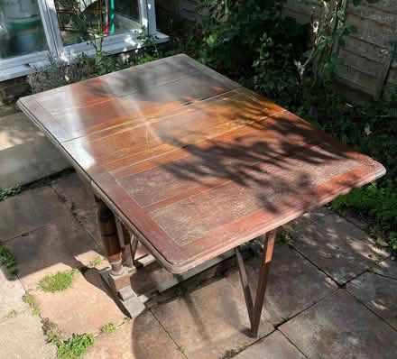 Photo of free Vintage Wood Drop Leaf Table (New Milton BH25) #1