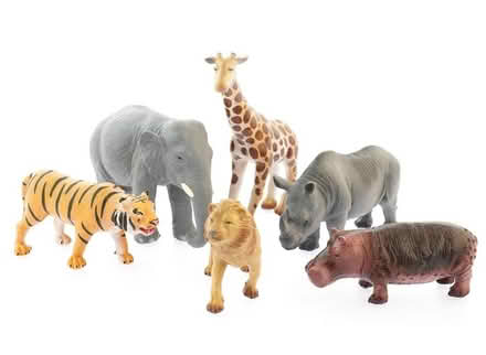 Photo of plastic animals (Westbourne Park W11) #1