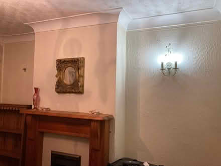 Photo of free Pine sofa, pine TV cabinet and pine/cream fireplace (Albrighton WV7) #3