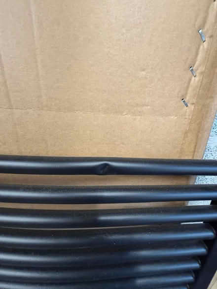 Photo of free New - towel radiator small dent (SN8 Marlborough) #3