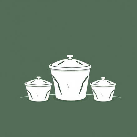Photo of free 5 fabric foldable lidded tubs (OX15 bloxham) #1