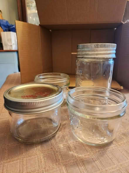 Photo of free Canning Jars (4) (Pharmacy & Sheppard) #1