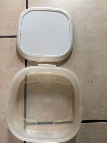 Photo of free Plastic container with lid (Westbury BA13) #2