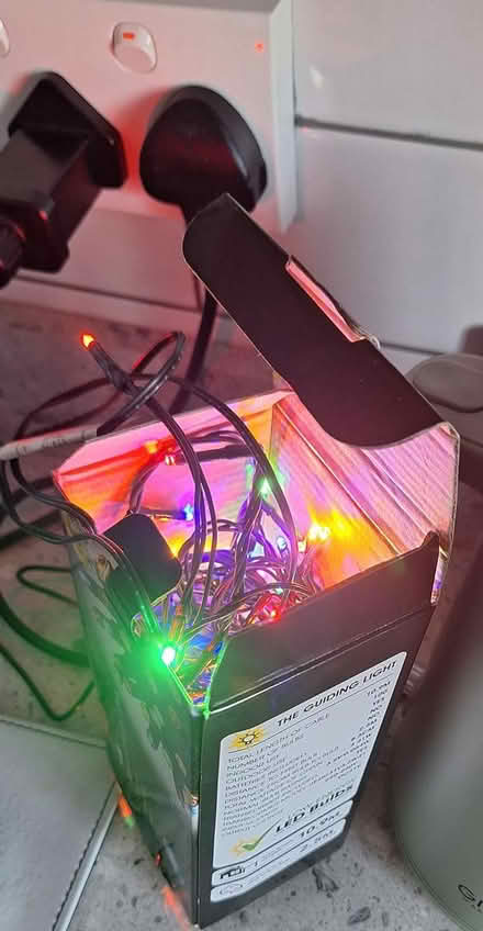 Photo of free Multicoloured Christmas lights (Rainham ME8) #2