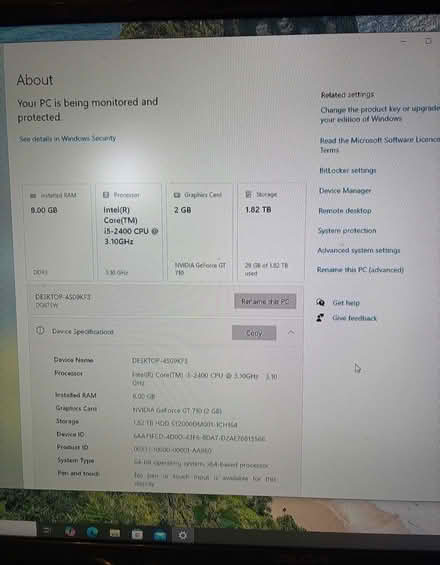 Photo of free Windows 10 PC (Kingsmead BA2) #2