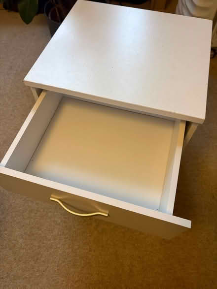 Photo of free White bedside table with drawer (Herne Hill SE24) #2