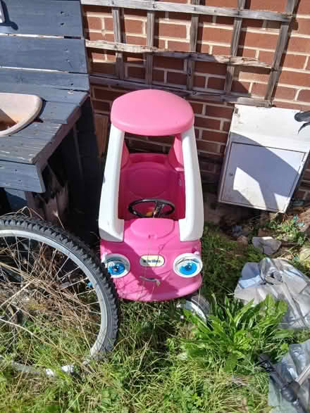 Photo of free Little tikes cosy coupe car (Canford Heath, BH17 8) #1