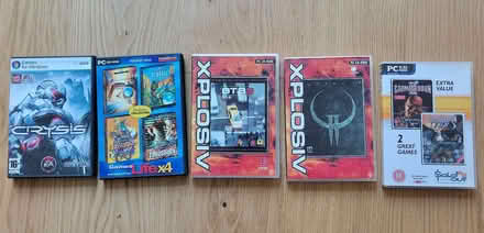 Photo of free 5 old computer games (PC CD-ROM) (North Sheen TW9) #1