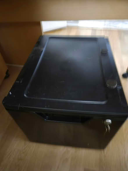 Photo of free Plastic file box with lock (Glenview near Northbrook) #3