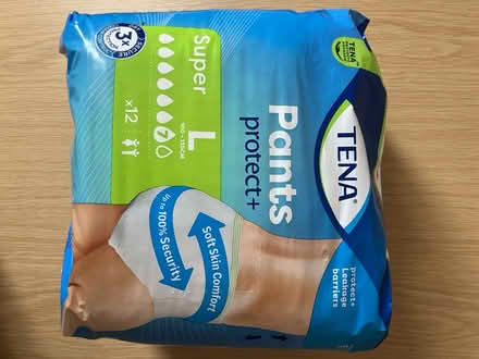 Photo of free Unisex Continence Pads - Tena (Altrincham WA15) #1