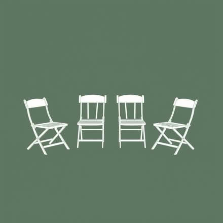 Photo of 4 folding dining chairs and 4 garden chairs (Grandpont OX1) #1