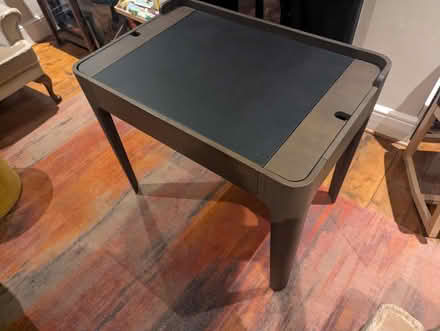 Photo of free Desk walnut effect (Irlams o' th' Height M6 7RR) #4