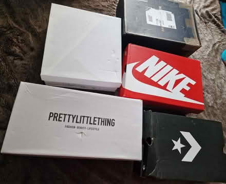 Photo of free 5 x empty shoe boxes (Linden GL1) #1