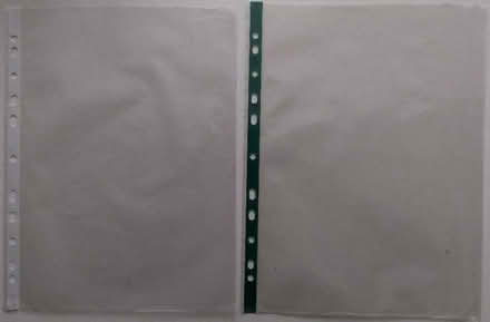 Photo of free Multi-punched transparent plastic pockets (Top Amersham HP6) #2