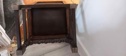 Photo of free Pair of dark wood chairs (Plumstead Common SE18) #4