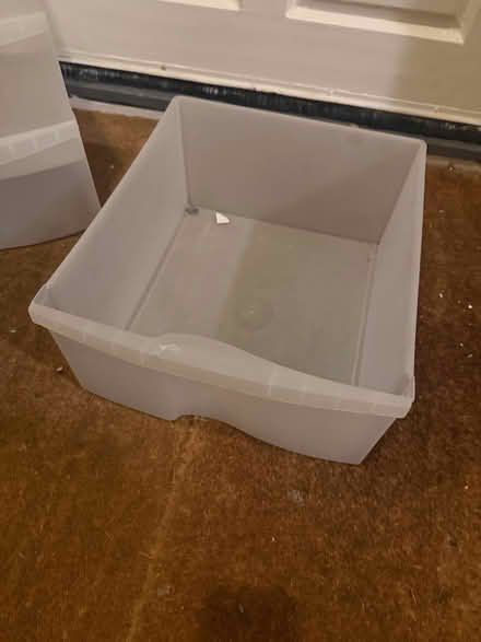 Photo of free Plastic storage boxes / draws (Upton E15) #3