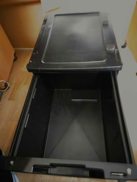 Photo of free Plastic file box with lock (Glenview near Northbrook) #1