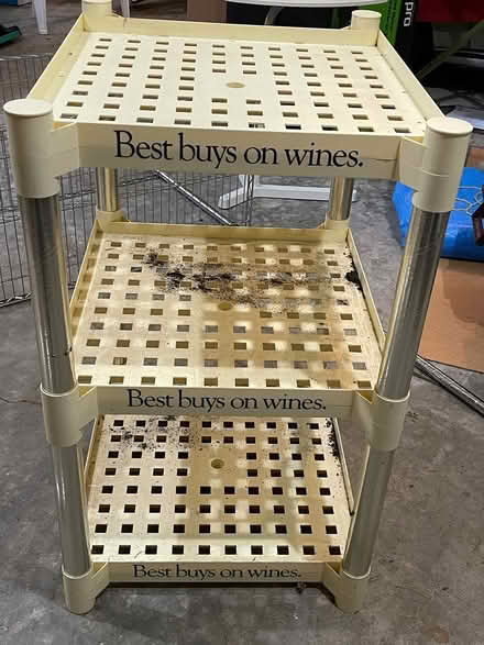 Photo of free Solid plastic shelving (Woodinville) #1