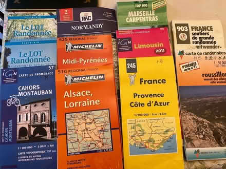 Photo of free France Regional Maps (Clapham MK41) #1