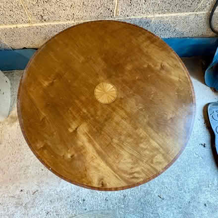 Photo of free Antique table on castors (Wetherby LS22) #2