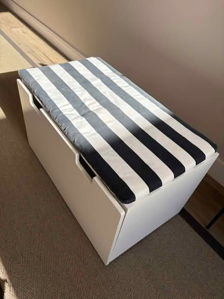 Photo of free Ikea Chest Storage Bench White (King's Bromley DE13) #1