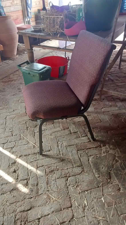 Photo of free Approx 40 stacked chairs, can give singly. (Lewannick PL15) #2