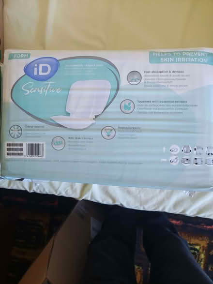 Photo of free incontinence pads (Pakefield NR33) #3