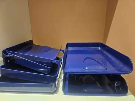 Photo of free Stackable filing trays (Morden SM4) #1