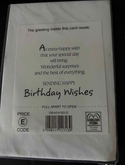 Photo of free Birthday card (Westbury BA13) #2