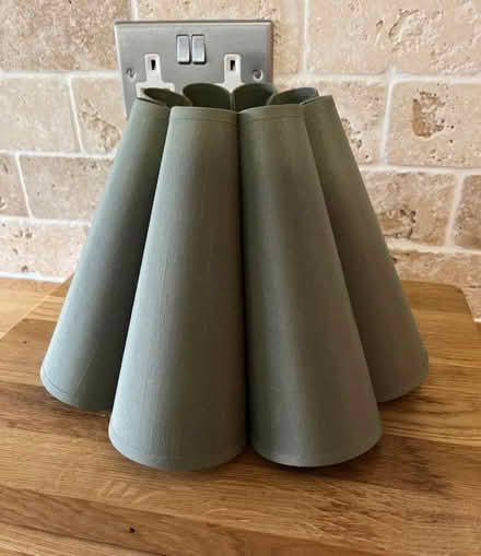Photo of free 3 lamp/light shades excellent condition (Wennington LA2) #1