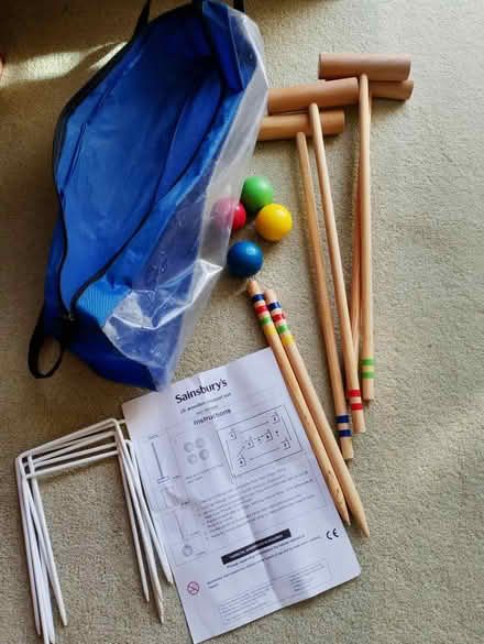 Photo of free Croquet set (child's) (Eastbourne BN21 2) #1